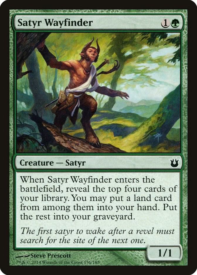 Satyr Wayfinder [Born of the Gods] 136