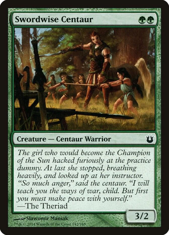 Swordwise Centaur [Born of the Gods] 142