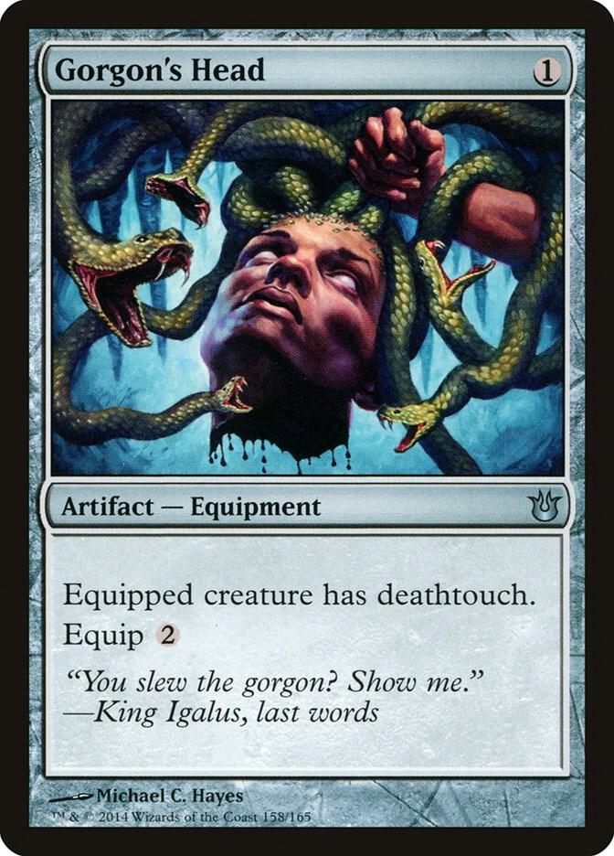 Gorgon's Head [Born of the Gods] 158