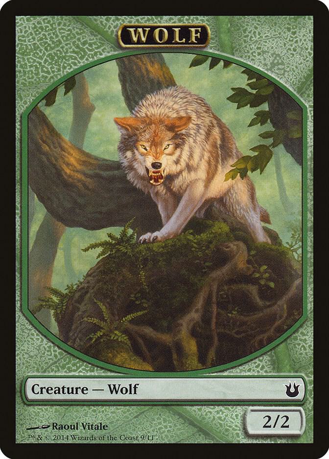 Wolf Token [Born of the Gods] 9