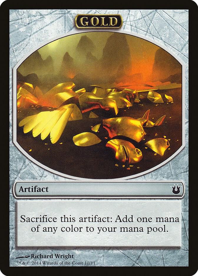 Gold Token [Born of the Gods] 10