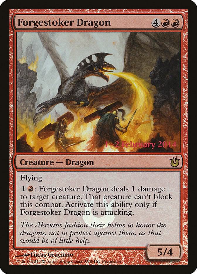 Forgestoker Dragon [Prerelease Cards] 98