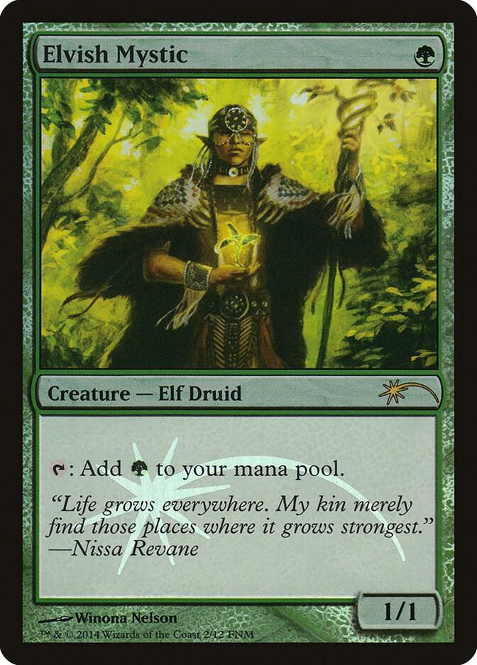 Elvish Mystic [FNM Promos] 2