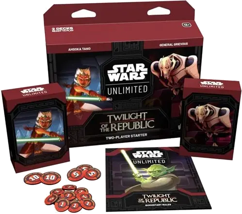 Star Wars: Unlimited: Twilight of the Republic Two-Player Starter Deck