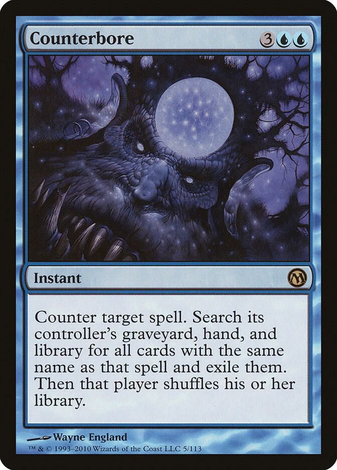 Counterbore [Duels of the Planeswalkers] 5