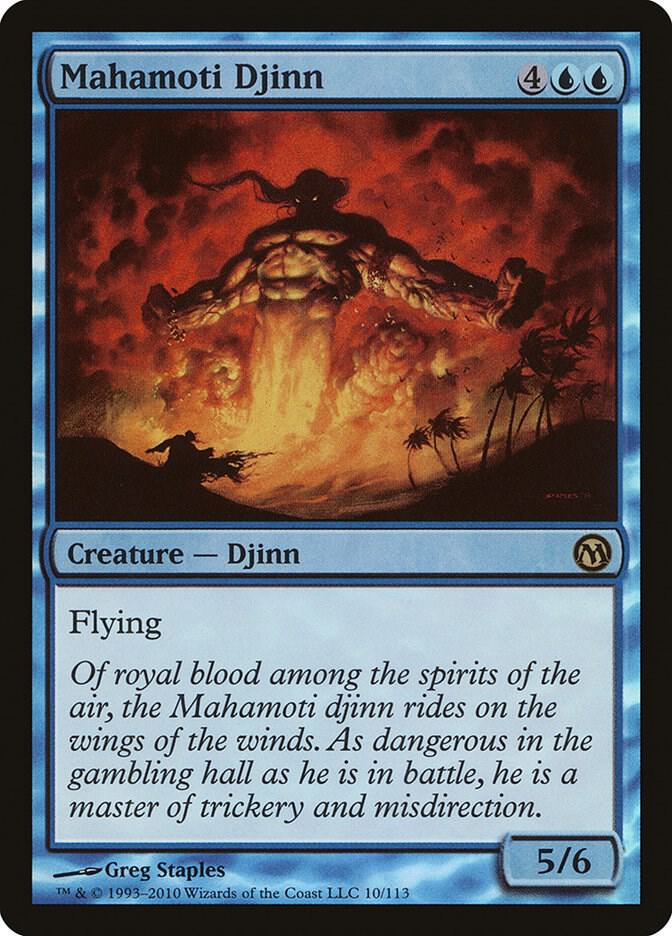 Mahamoti Djinn [Duels of the Planeswalkers] 10