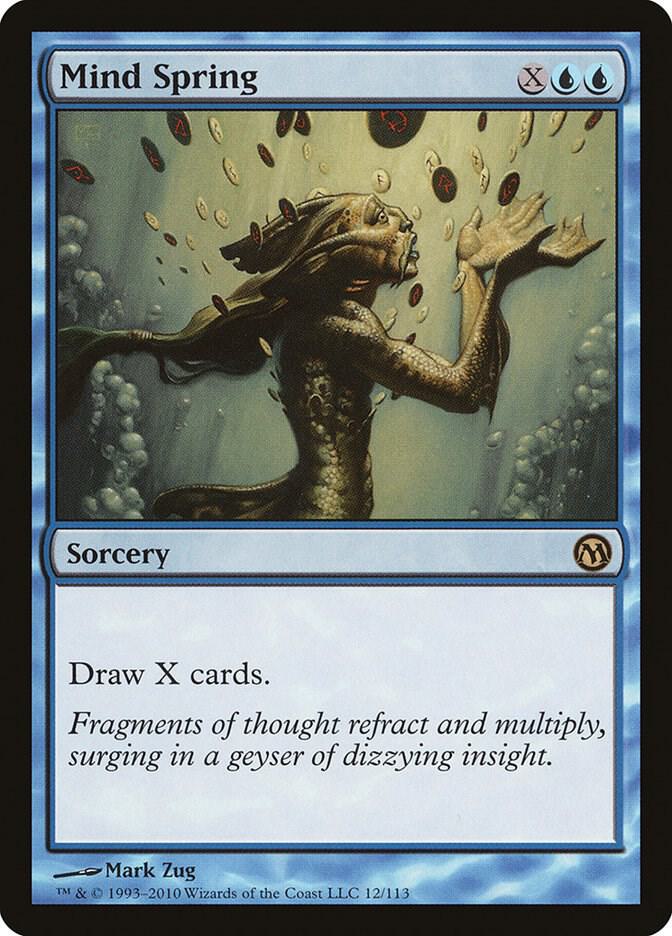 Mind Spring [Duels of the Planeswalkers] 12