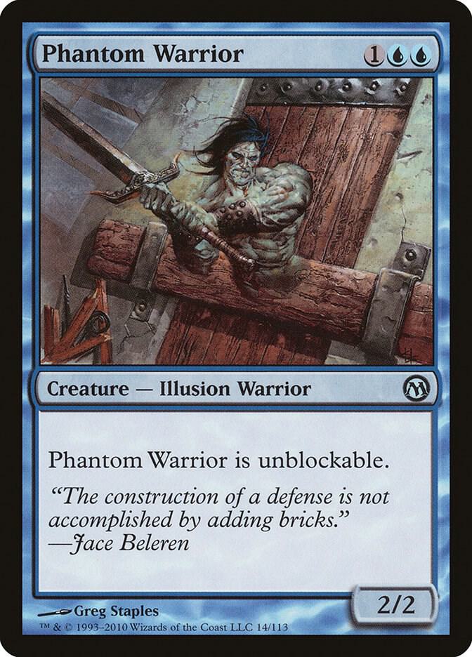 Phantom Warrior [Duels of the Planeswalkers] 14