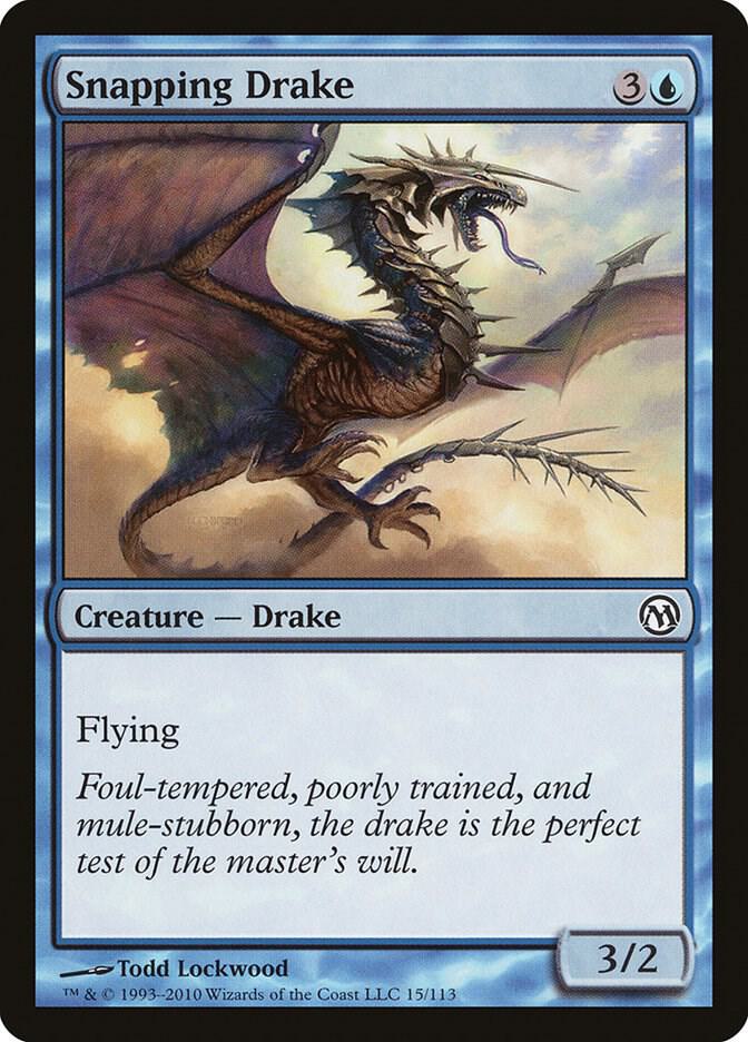 Snapping Drake [Duels of the Planeswalkers] 15