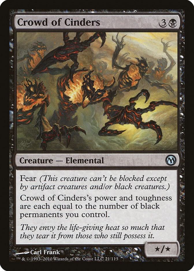 Crowd of Cinders [Duels of the Planeswalkers] 21