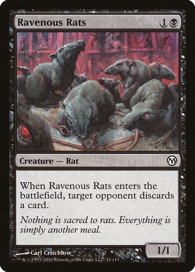 Ravenous Rats [Duels of the Planeswalkers] 31