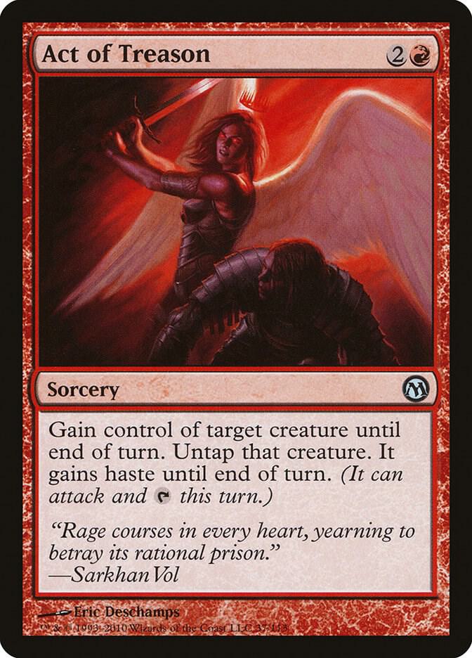 Act of Treason [Duels of the Planeswalkers] 37