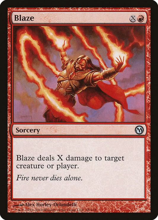 Blaze [Duels of the Planeswalkers] 39