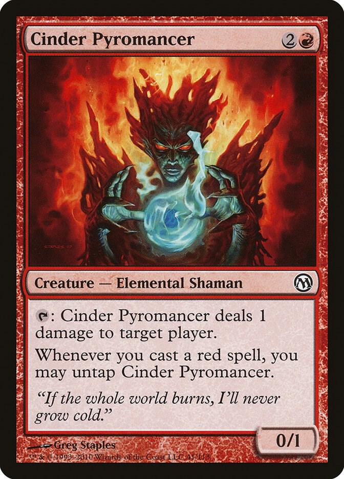 Cinder Pyromancer [Duels of the Planeswalkers] 41