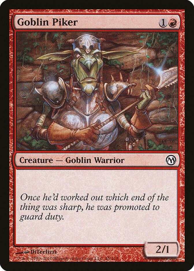 Goblin Piker [Duels of the Planeswalkers] 45