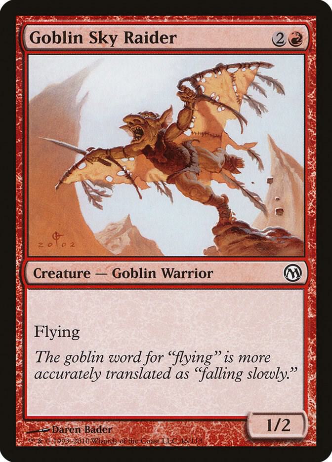Goblin Sky Raider [Duels of the Planeswalkers] 46
