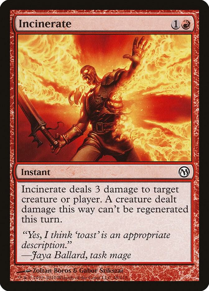 Incinerate [Duels of the Planeswalkers] 48