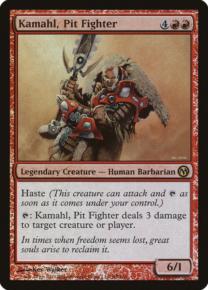 Kamahl, Pit Fighter [Duels of the Planeswalkers] 49