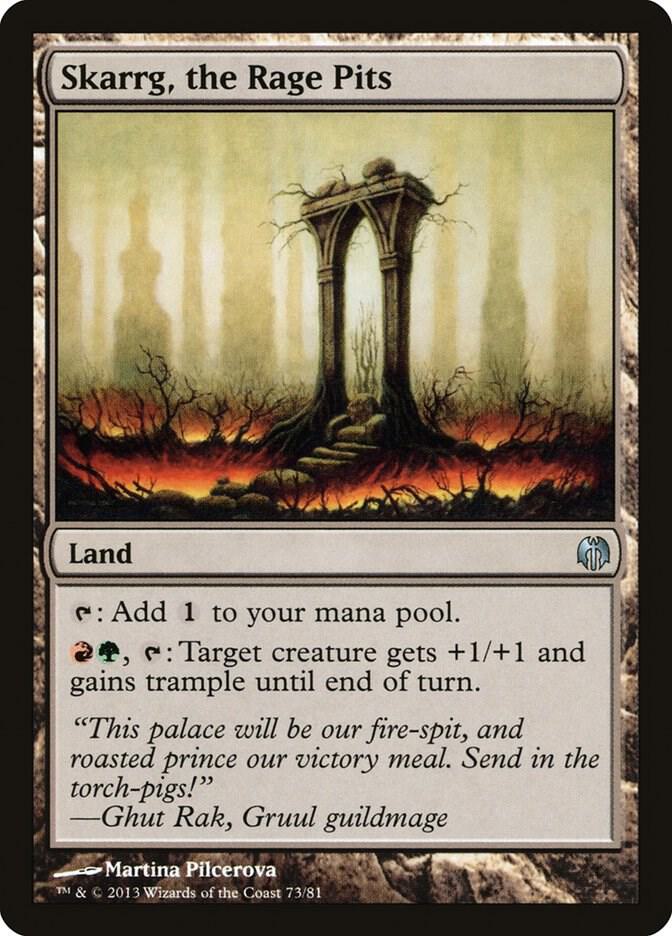 Skarrg, the Rage Pits [Duel Decks: Heroes vs. Monsters] 73