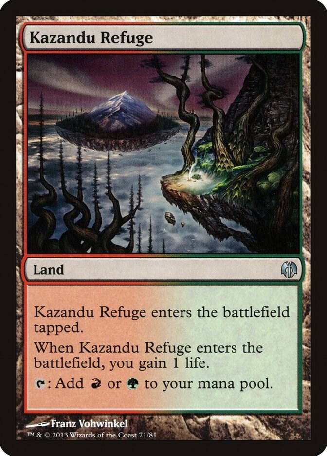 Kazandu Refuge [Duel Decks: Heroes vs. Monsters] 71