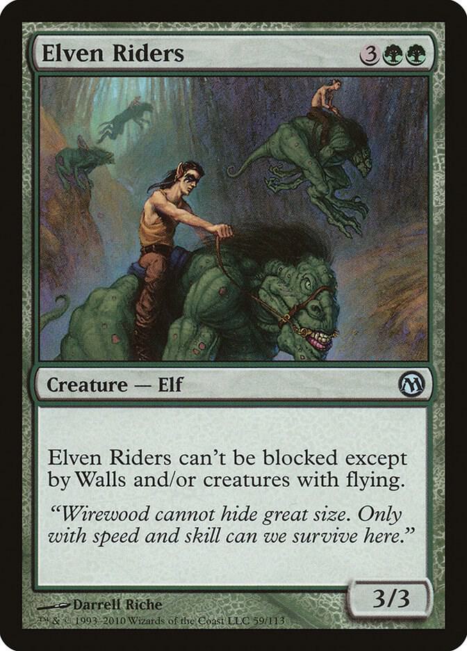 Elven Riders [Duels of the Planeswalkers] 59