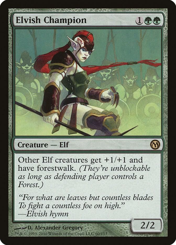 Elvish Champion [Duels of the Planeswalkers] 60