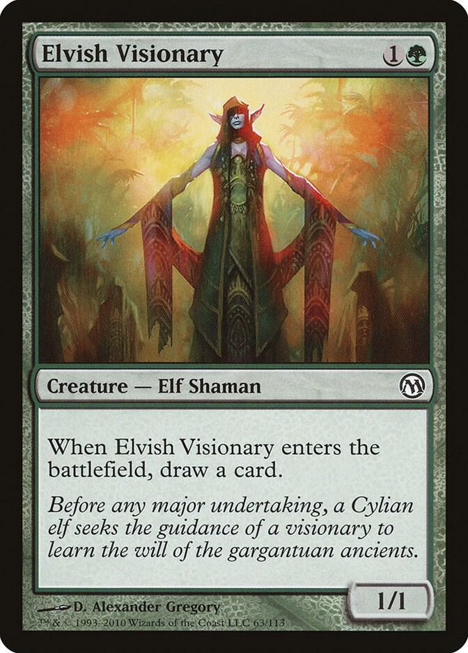 Elvish Visionary [Duels of the Planeswalkers] 63
