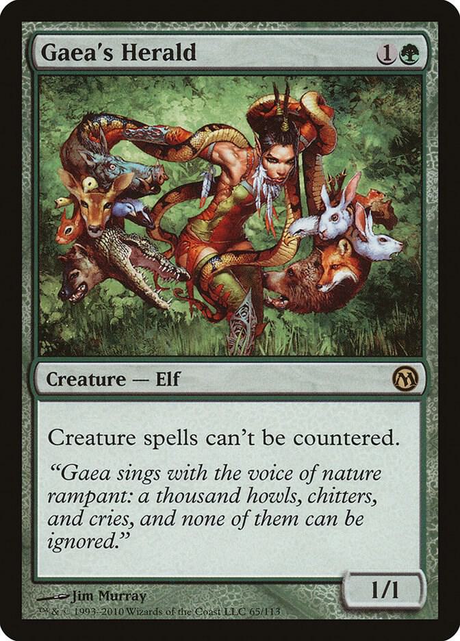 Gaea's Herald [Duels of the Planeswalkers] 65