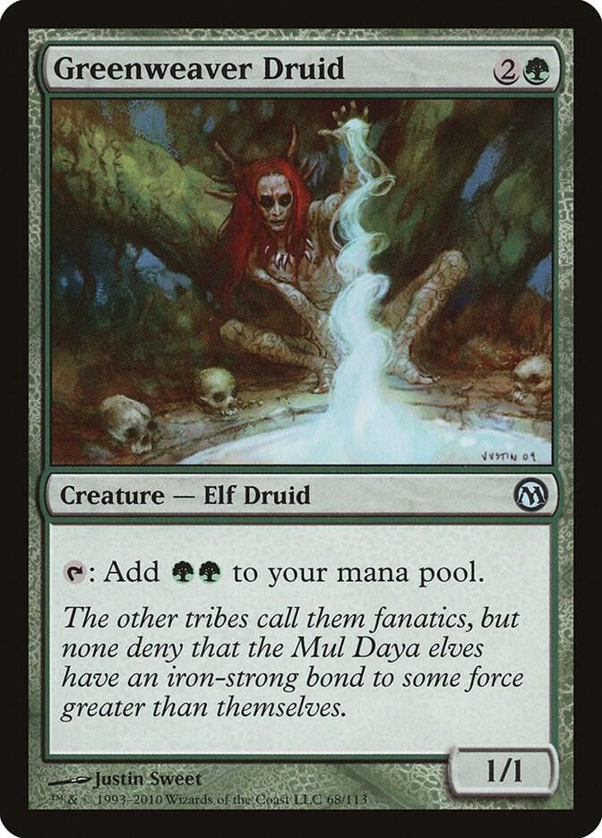 Greenweaver Druid [Duels of the Planeswalkers] 68