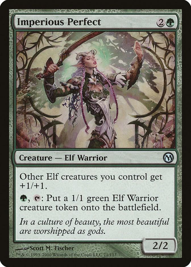 Imperious Perfect [Duels of the Planeswalkers] 71