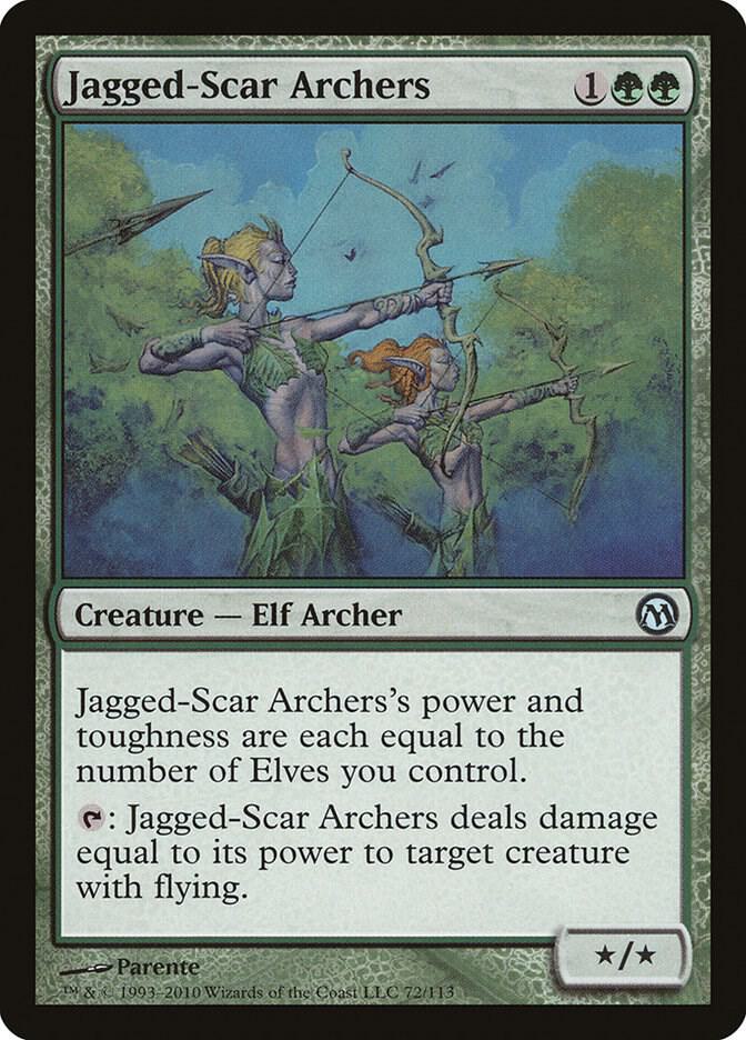 Jagged-Scar Archers [Duels of the Planeswalkers] 72