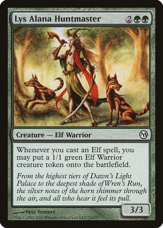 Lys Alana Huntmaster [Duels of the Planeswalkers] 73