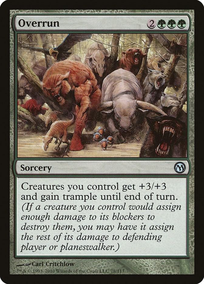 Overrun [Duels of the Planeswalkers] 78