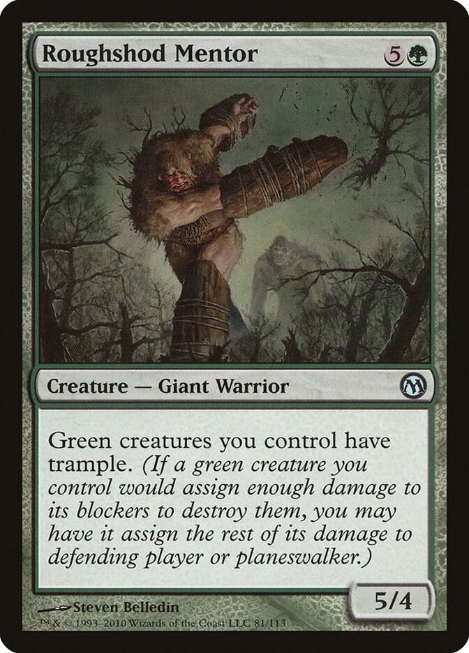 Roughshod Mentor [Duels of the Planeswalkers] 81