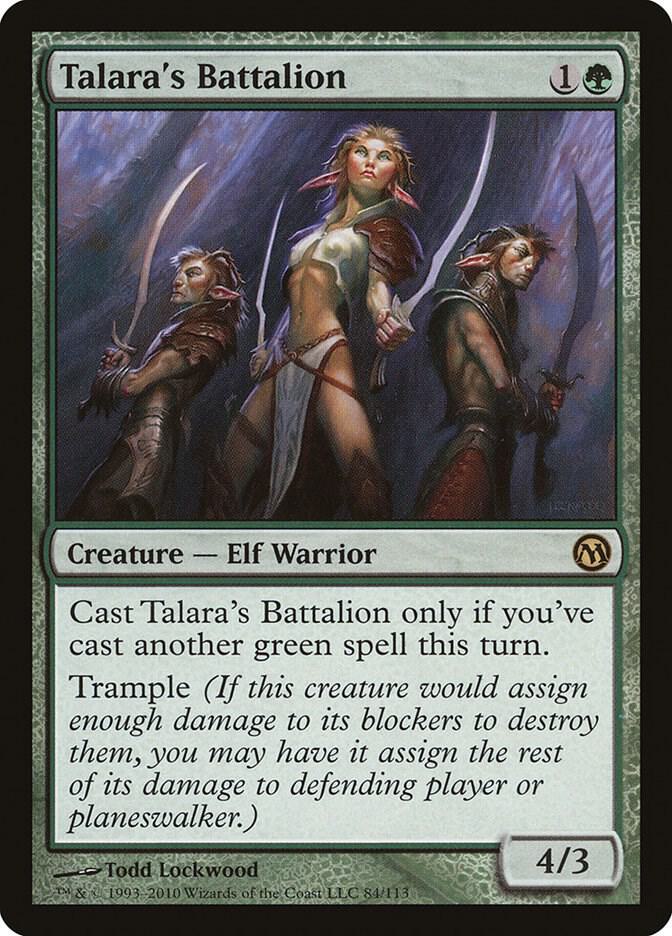 Talara's Battalion [Duels of the Planeswalkers] 84