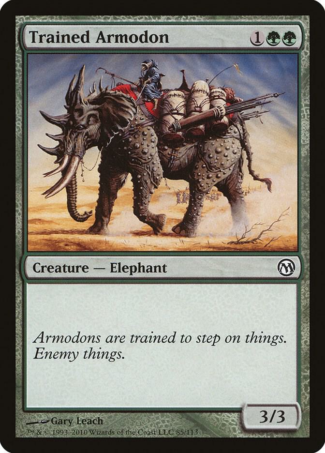 Trained Armodon [Duels of the Planeswalkers] 85