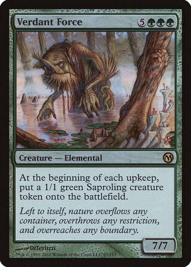 Verdant Force [Duels of the Planeswalkers] 87