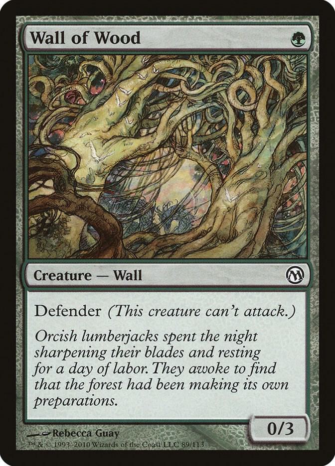 Wall of Wood [Duels of the Planeswalkers] 89
