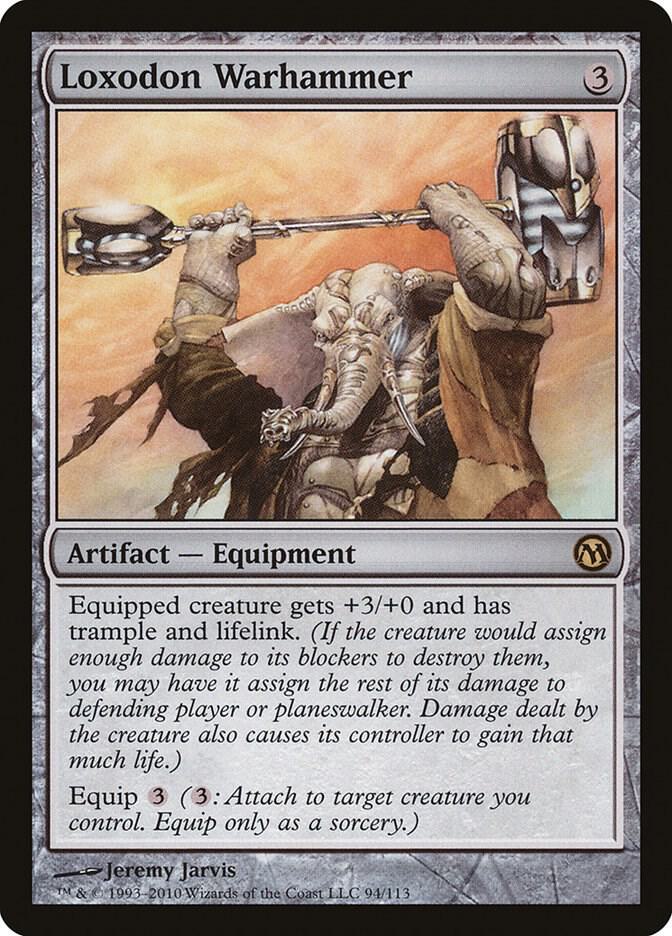 Loxodon Warhammer [Duels of the Planeswalkers] 94