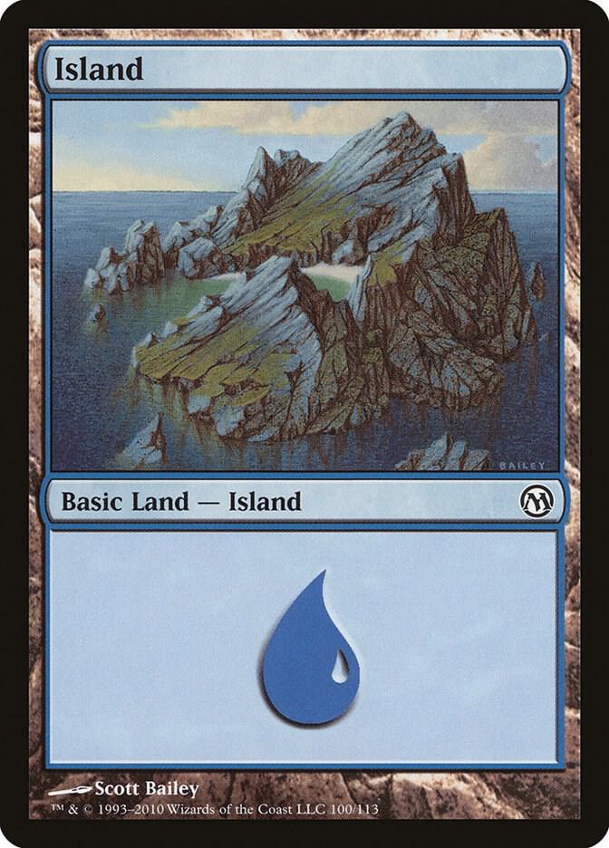 Island (100) [Duels of the Planeswalkers] 100