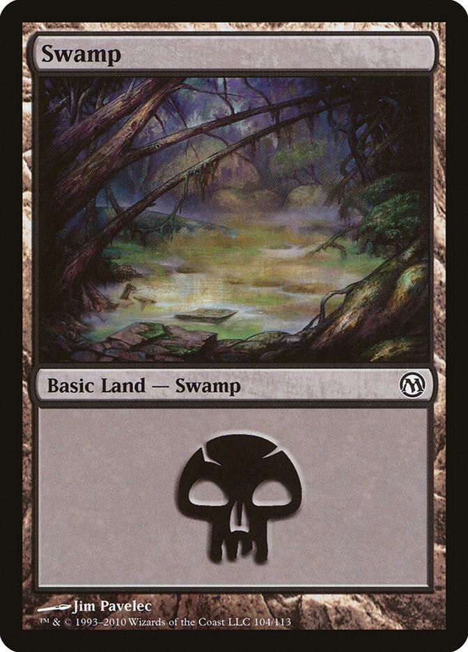 Swamp (104) [Duels of the Planeswalkers] 104