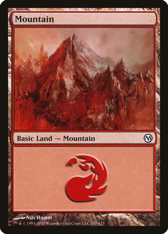 Mountain (107) [Duels of the Planeswalkers] 107