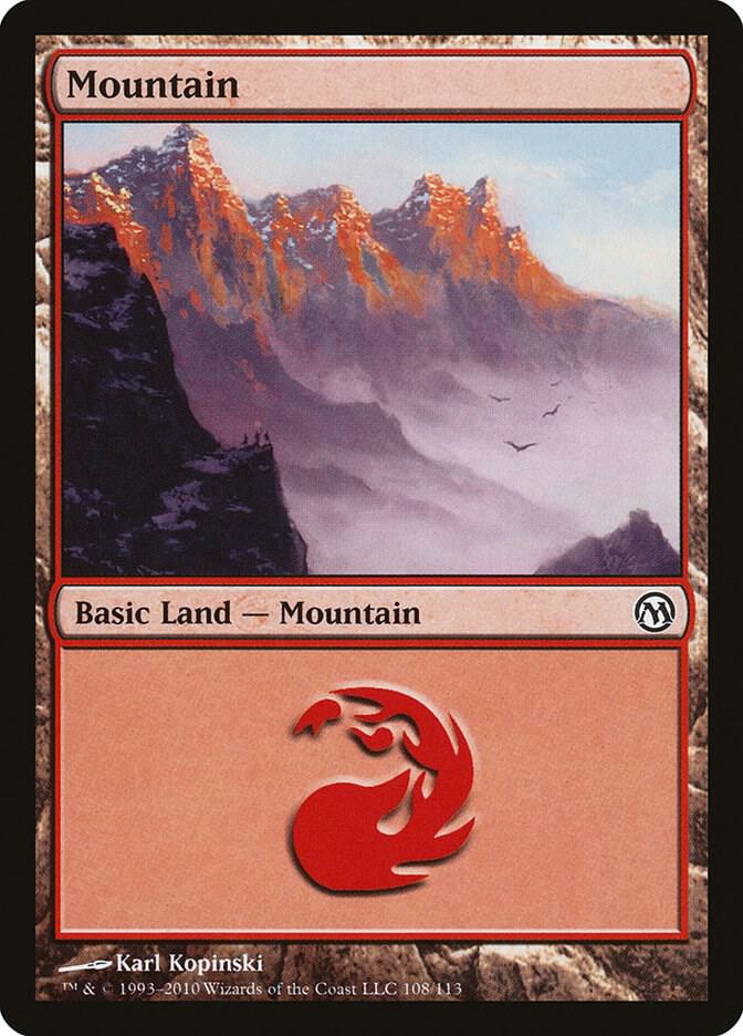 Mountain (108) [Duels of the Planeswalkers] 108