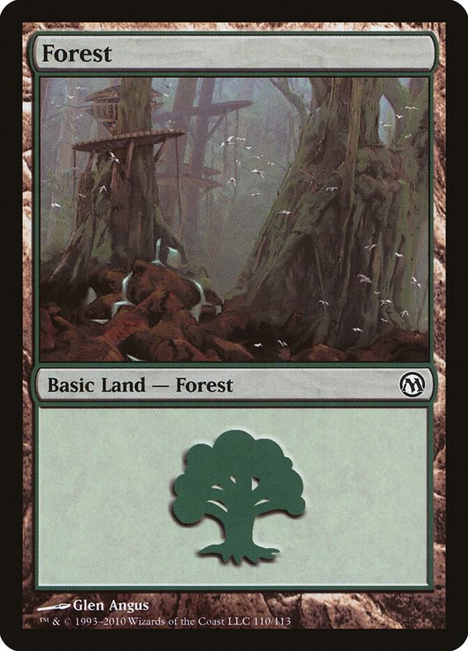 Forest (110) [Duels of the Planeswalkers] 110