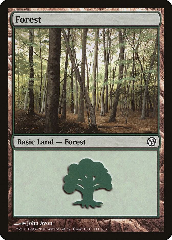 Forest (111) [Duels of the Planeswalkers] 111