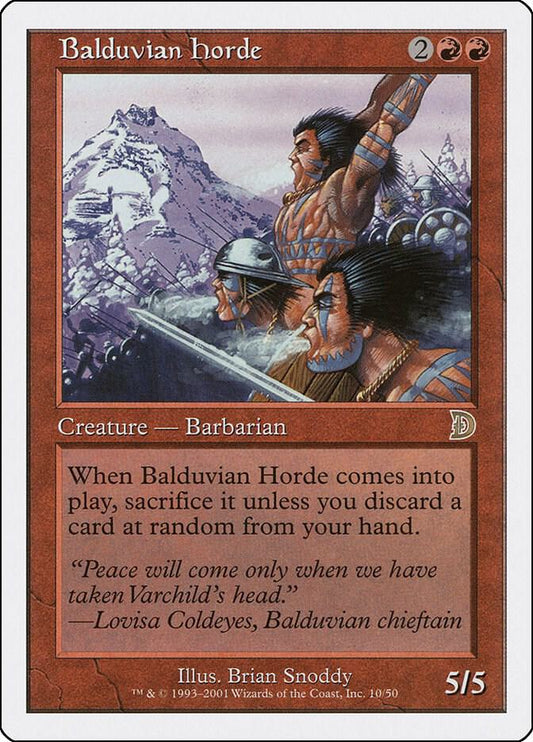 Balduvian Horde [Deckmasters Garfield vs Finkel] 10