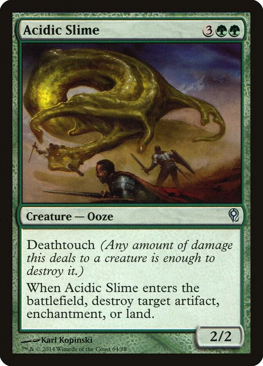 Acidic Slime [Duel Decks: Jace vs. Vraska] 64