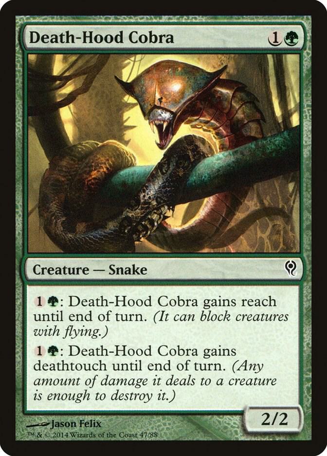 Death-Hood Cobra [Duel Decks: Jace vs. Vraska] 47