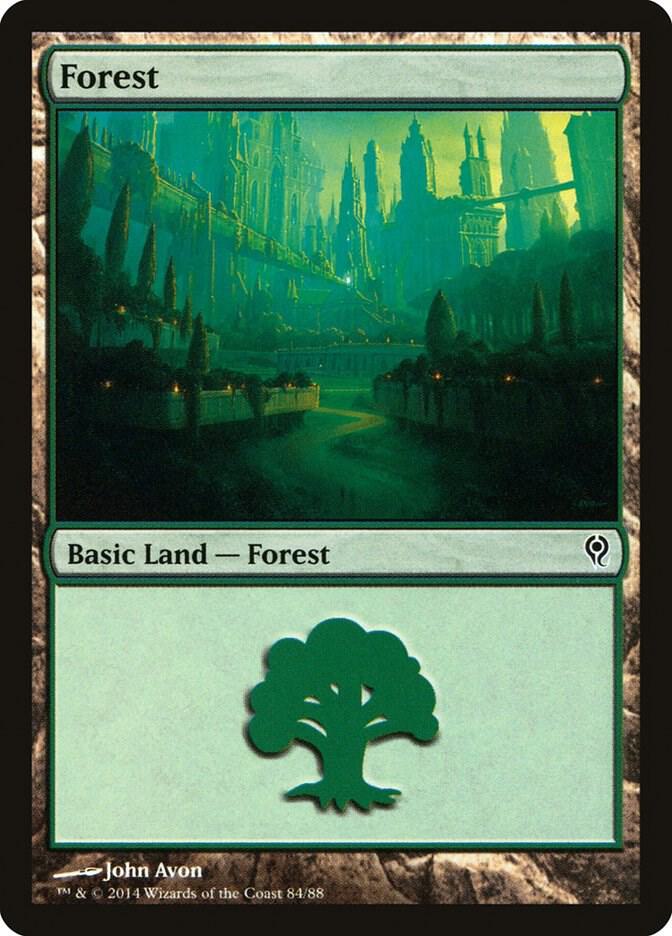 Forest (84) [Duel Decks: Jace vs. Vraska] 84