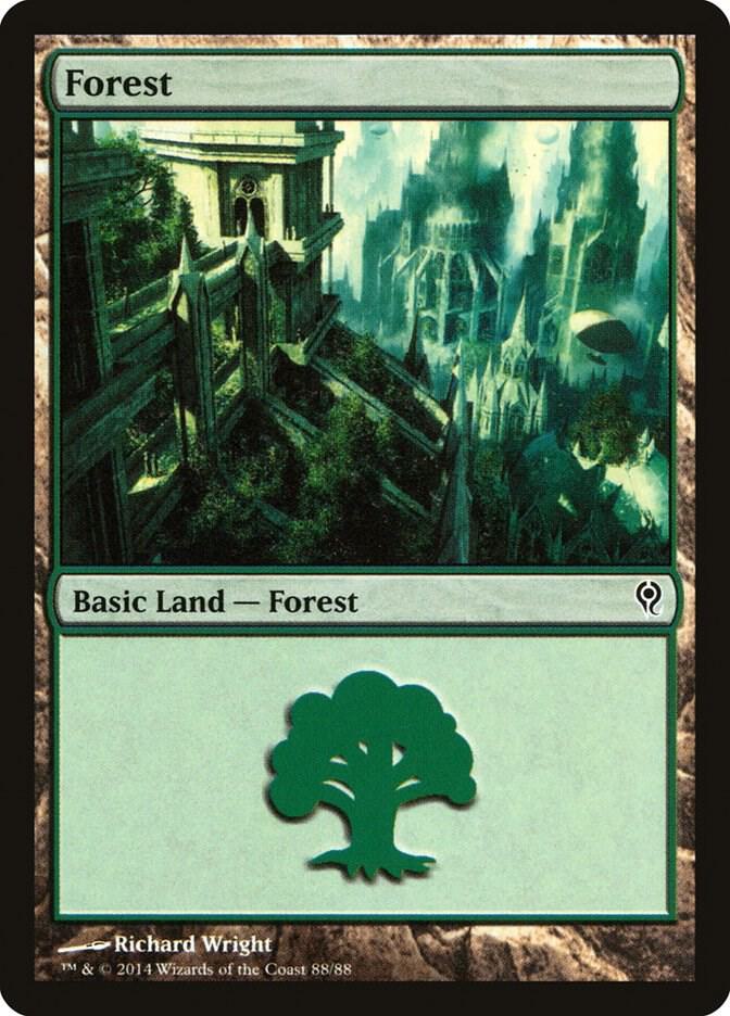 Forest (88) [Duel Decks: Jace vs. Vraska] 88
